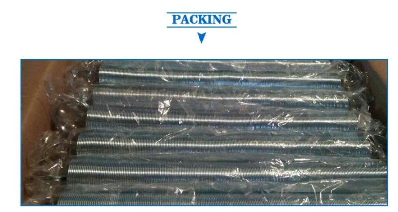 OEM High Quality Steel Extension Tension Spring