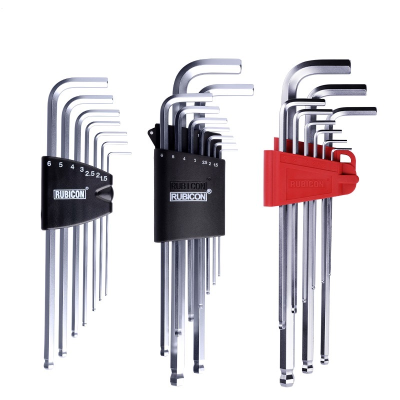 9PCS Lengthen Hex Key Wrench Set Cartoon Steel