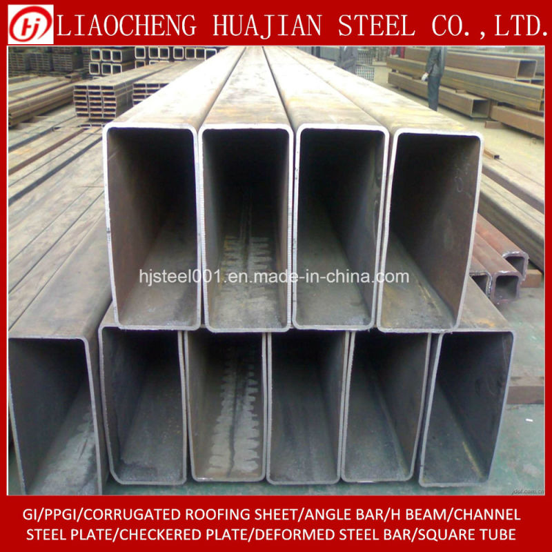 Pre-Galvanized Square Rectangular Hollow Section Steel Pipe for Sturcture Bulding