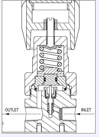 Large Flow Pressure Control Valve Steam Pressure Regulating Valve Regulator