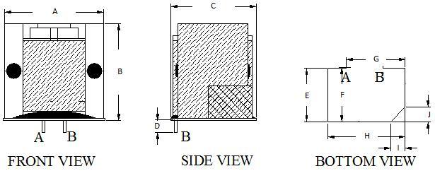 Custom-Make Ferrite Core Choke Coil Inductor for Automotive Electronics