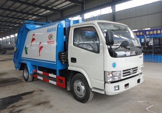 Mini 5cbm Garbage Compression Truck for Garbage Collection