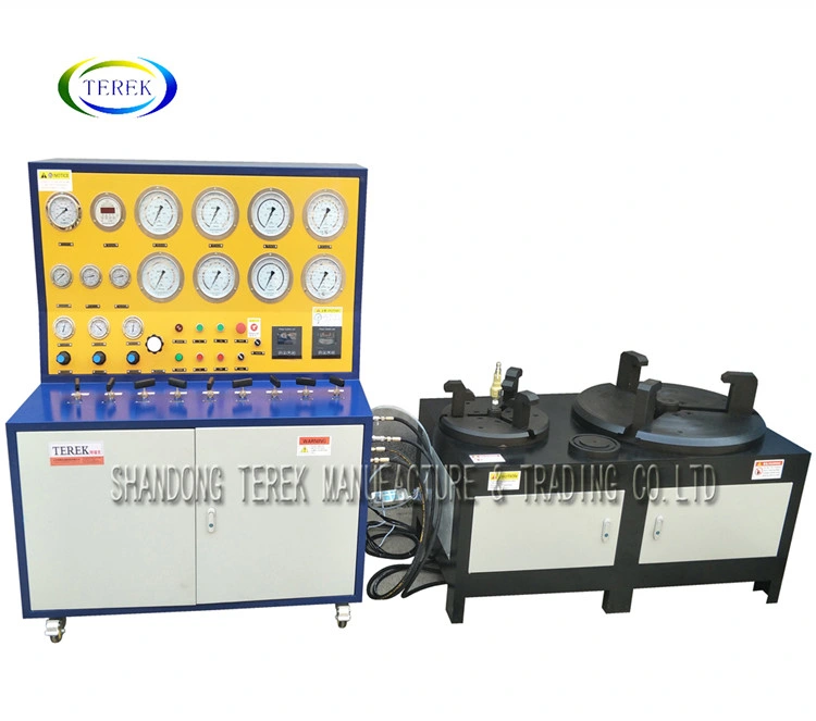 High Pressure Control Safety Valve Pressure Tester or Safety Relief Pressure Valve Test Bench Safety Valve Test Stand