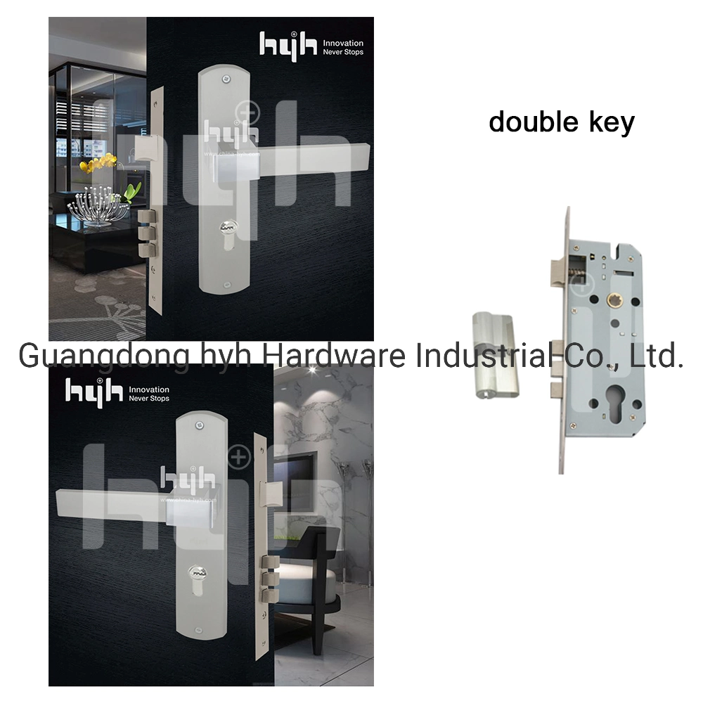 OEM High Security Heavy Duty Modern Residential Handle Door Lock for Entrance Door Replace Mortise Lock