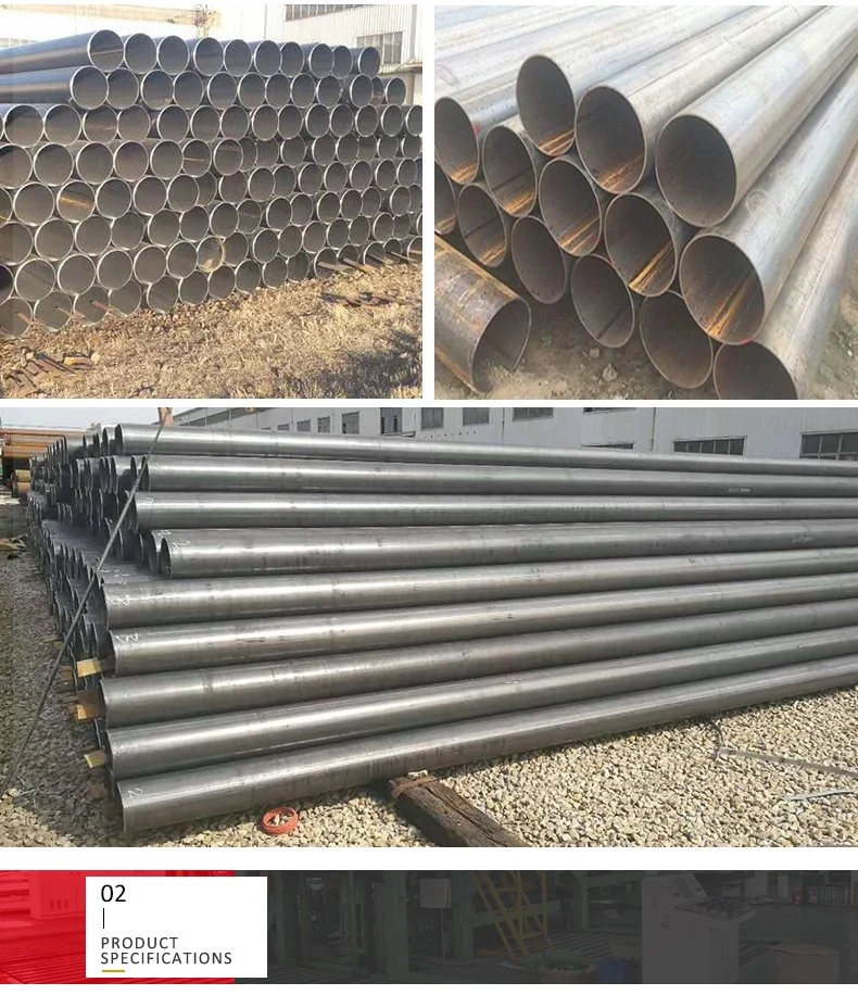 Welded Black Carbon Square /Rectangular Hollow Section Steel Pipe and Tubes in China