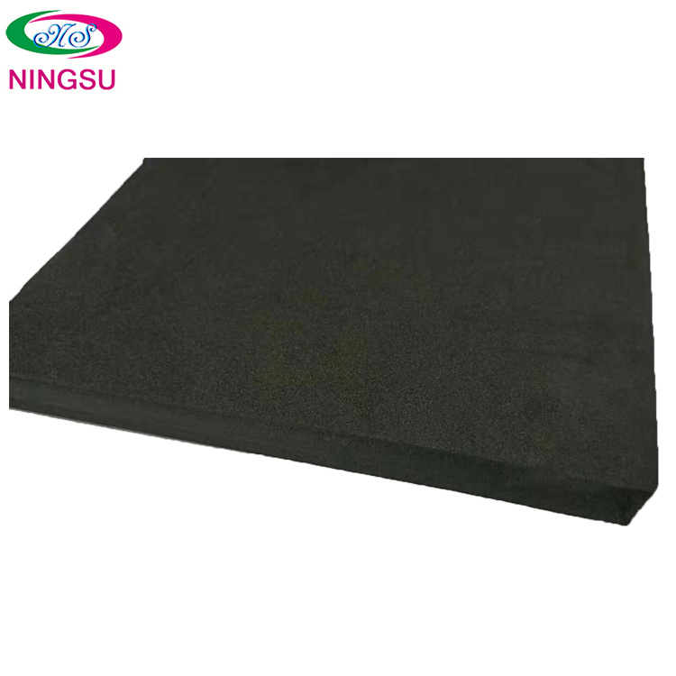 Black Rubber Sponge, EVA Foam Board, Strong Density, High Compression