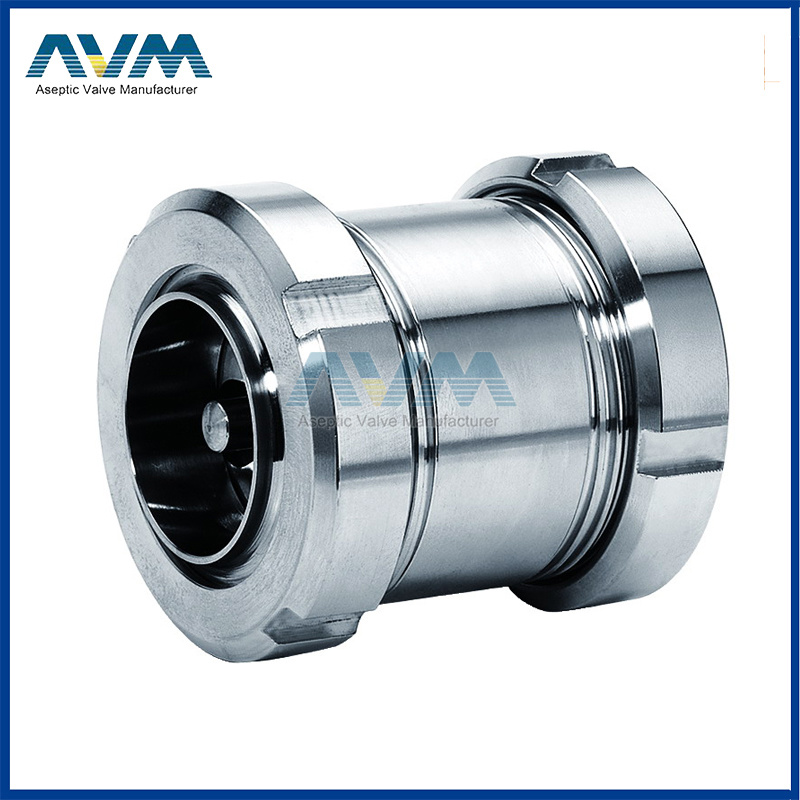 Stainless Steel Food Industry Hygienic Spring Sanitary Check Valve