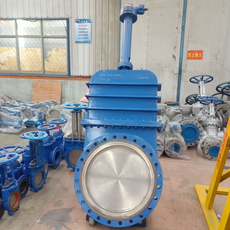 Soft Seal Manual Knife Gate Valve for Pulp/Water/Sullry Related Industries