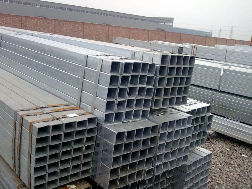 Rectangular Hot DIP Galvanized Steel Hollow Section with Cross Shaft