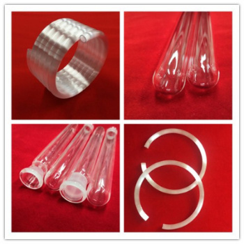 Polishing Transparent Spring Fused Silica Quartz Spiral Glass Tube for Heater