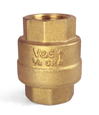 Stainless Steel Brass Spring Check Valve (VG12.90081)