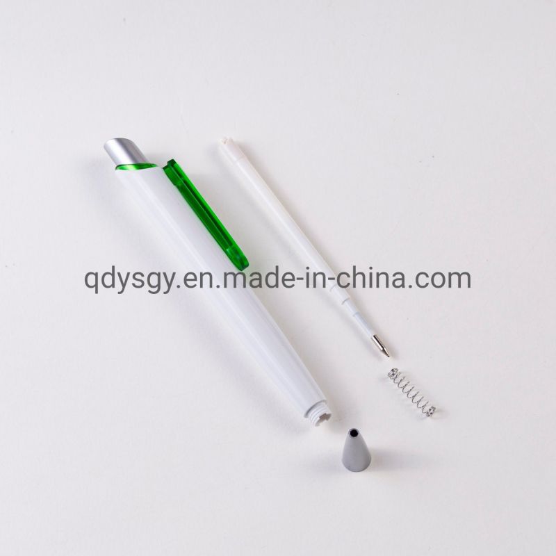 1.0mm Tip Diameter Hot-Selling Plastic Ball Pen Ballpoint Pen Ball Point Pen