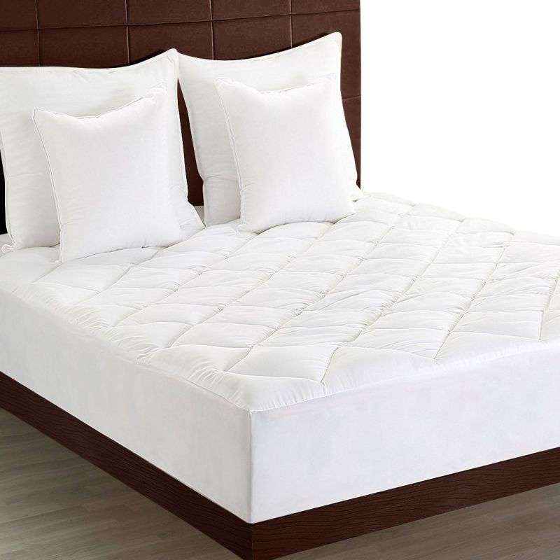 Plush and Soft Mattress Protector Quilted Fitted Mattress Pad