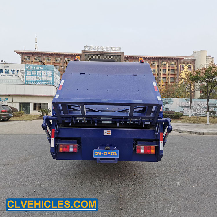 Sino HOWO 4X2 Rhd Waste Compactor Vehicle Waste Compressed Vehicle