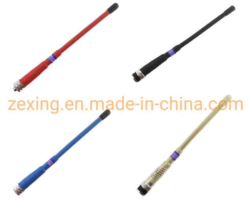 Flexible Spring Whip 155/430MHz Antenna for Two Way Walkie Talkie