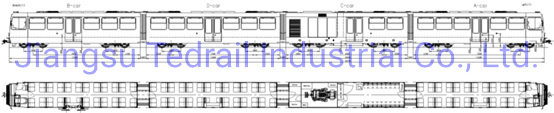 Railway Tour Passenger Car/Panoramic Vehicle/Sightseeing Vehicle