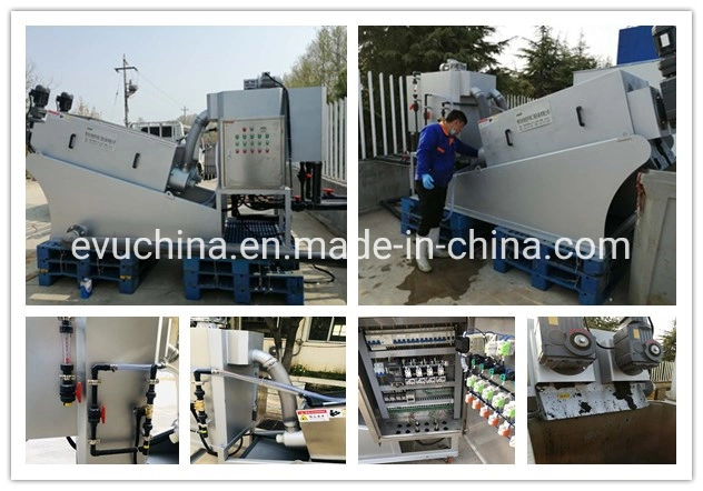 Superior Quality Clog-Free Sludge Thickening Machine for Replacing Belt Filter Press