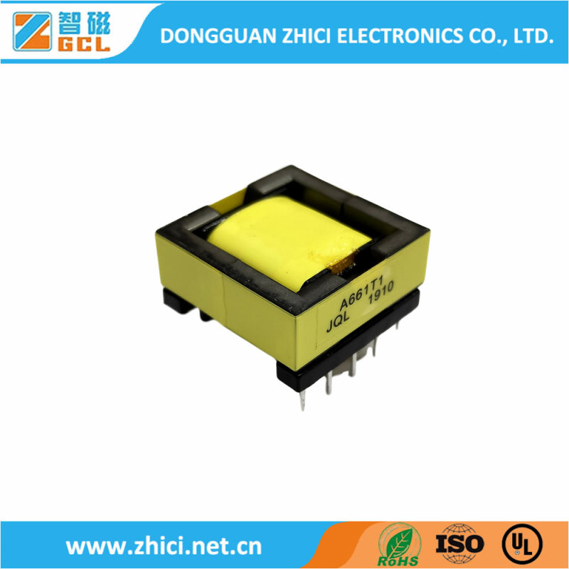 Efd Type Wide Range Ferrite Core Current Transformer Electronic Transformer for Vehicle Obc
