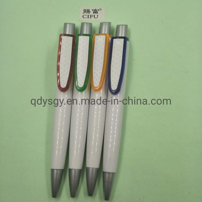 1.0mm Tip Diameter Hot-Selling Plastic Ball Pen Ballpoint Pen Ball Point Pen