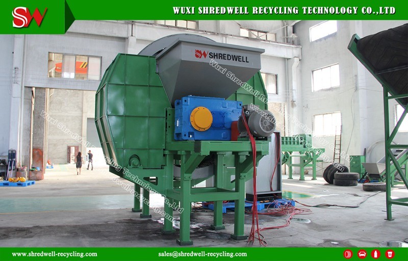 Heavy Duty Tyre Recycling Plant to Shred Used/Scrap Car Tires