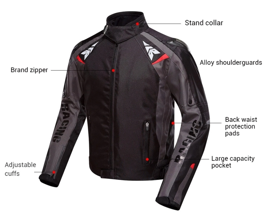 Waterproof Motocross Jacket Motorcycle Full Body Protective Gear Motorcycle Jacket for Spring Autumn Winter 800307