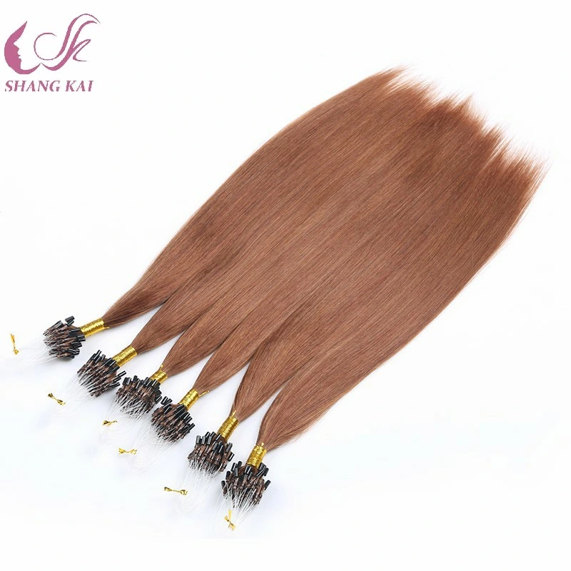 Factory Price Micro Ring Loop Hair Extension 100% Human Hair