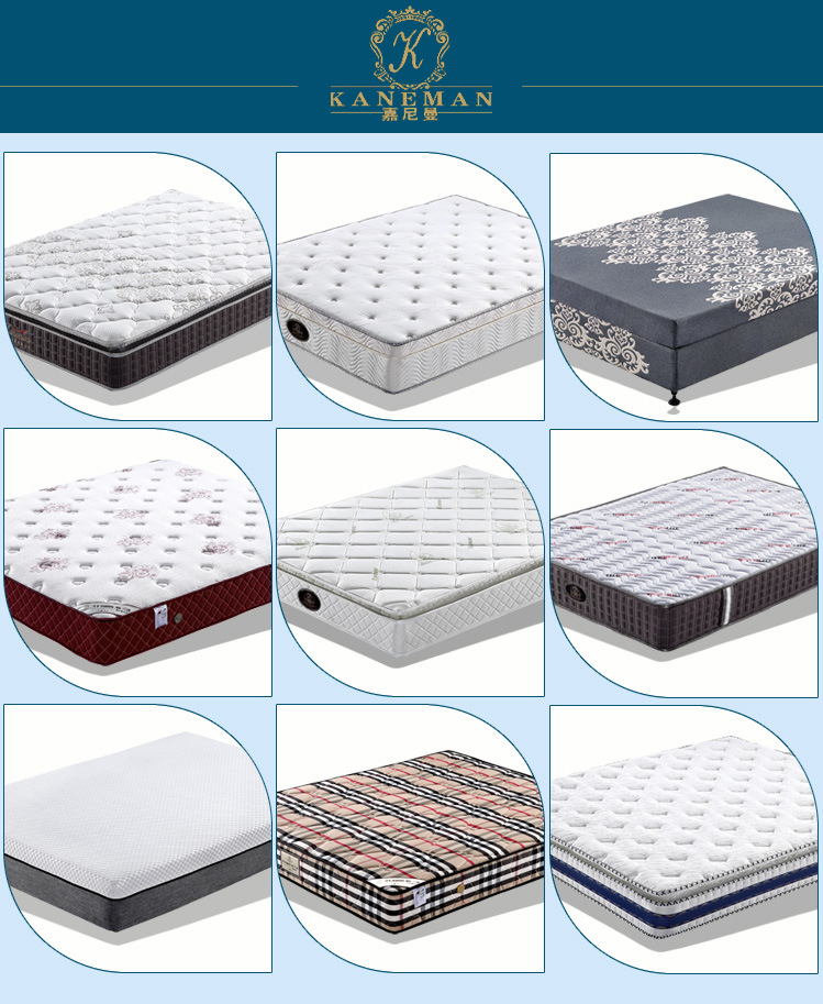 Roll Compressed Pocket Spring Bedroom Mattress in a Box