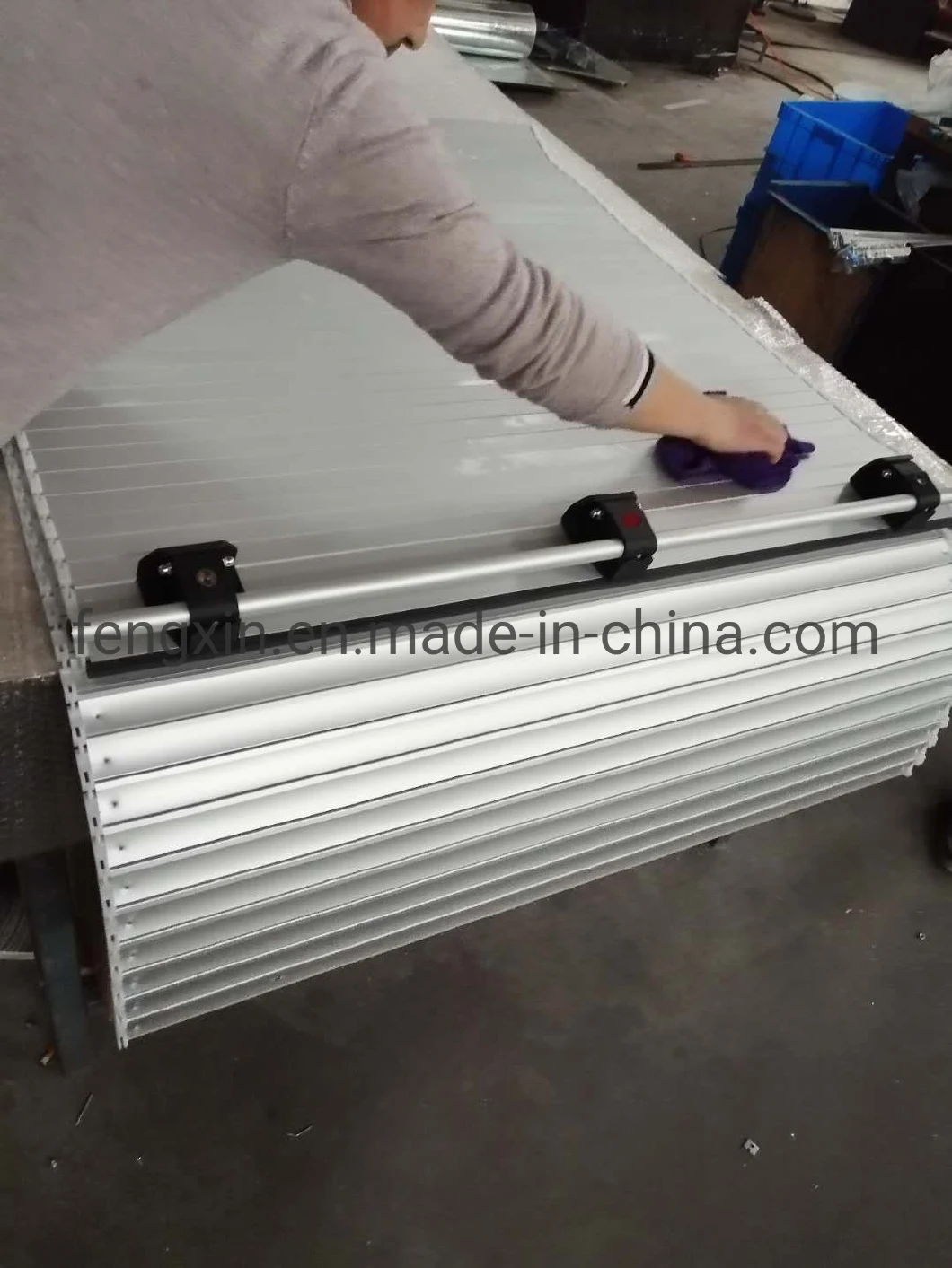 Kitchen Cabinet Roller Shutter Door Remote Control/Automatic Roll up Garage Door