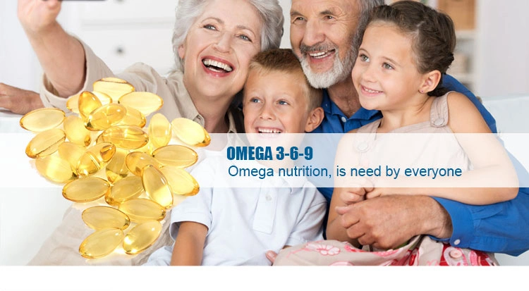 Lowering Blood Lipid OEM Omega 3 6 9 Softgel