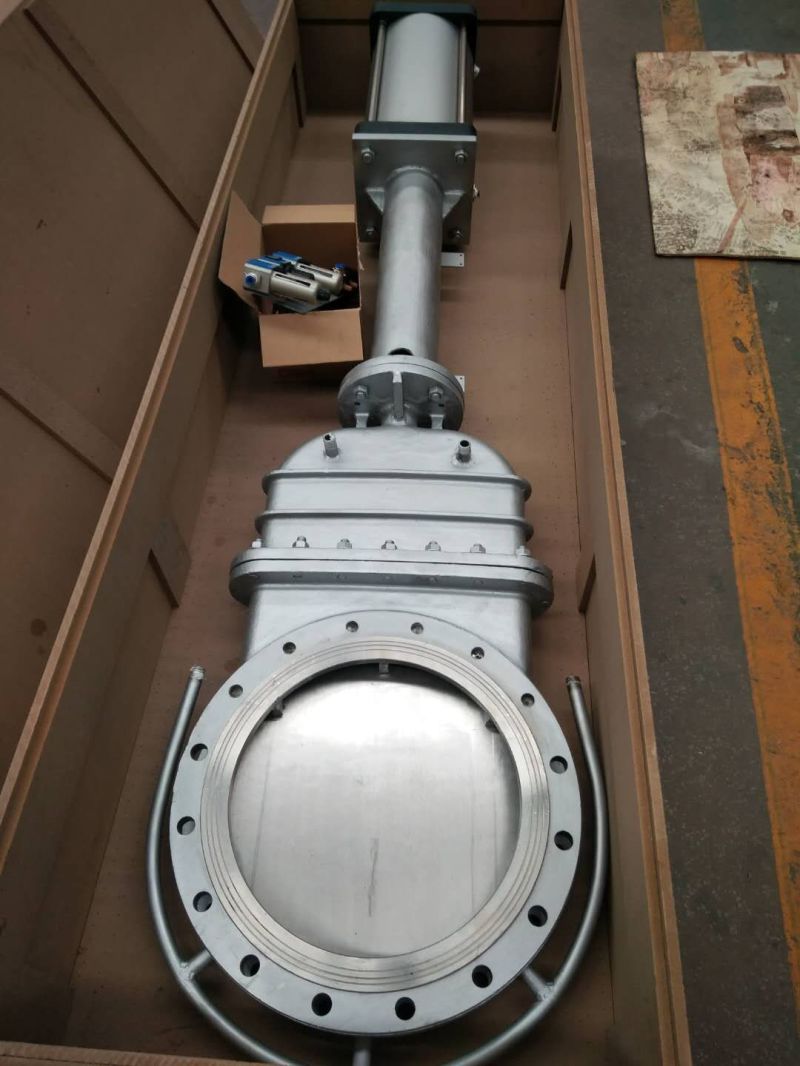 Soft Seal Manual Knife Gate Valve for Pulp/Water/Sullry Related Industries