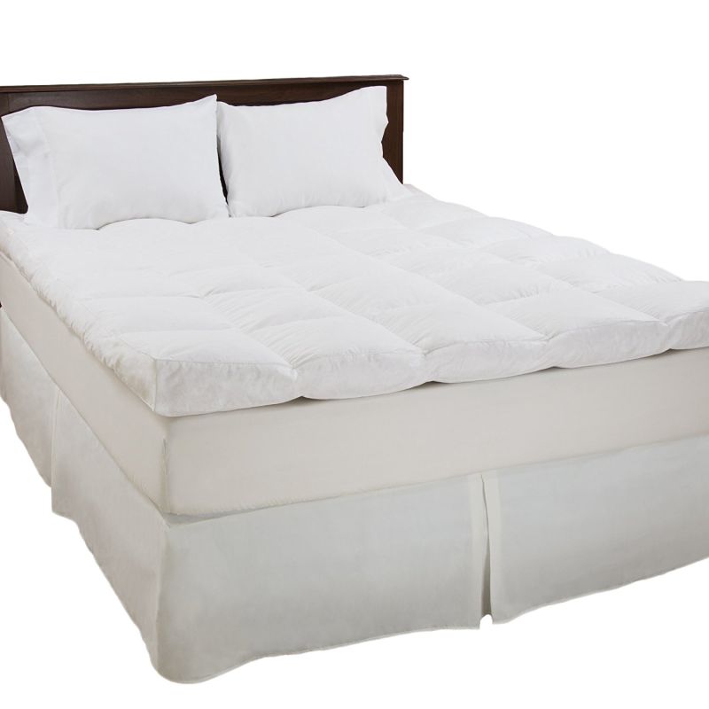 Duck Feather Filling Dual Removable Mattress Topper