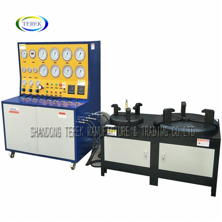 High Pressure Control Safety Valve Pressure Tester or Safety Relief Pressure Valve Test Bench Safety Valve Test Stand