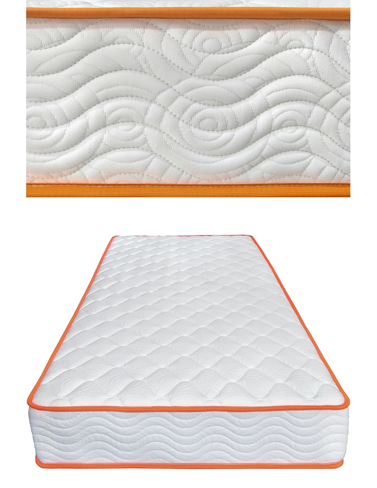 Quality Guarantee High Resilience Queen Pocket Coil Bed Rolling Inner Spring Mattress