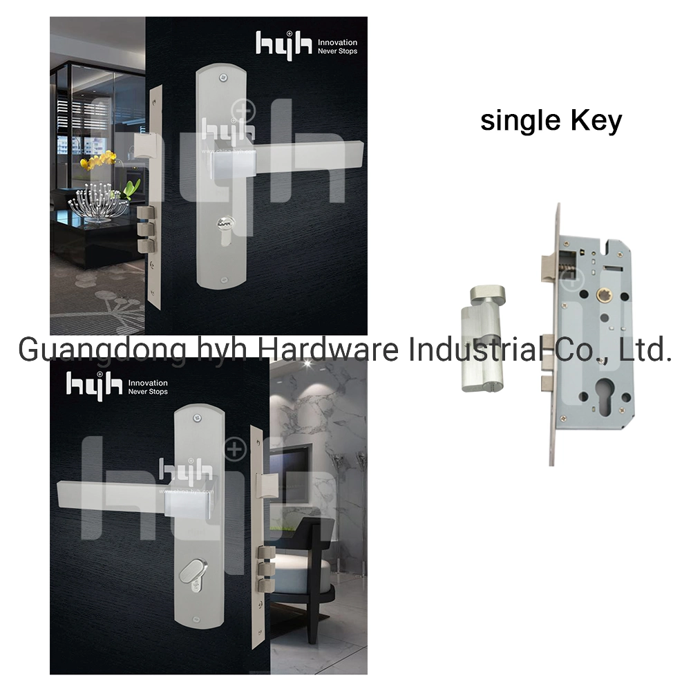 OEM High Security Heavy Duty Modern Residential Handle Door Lock for Entrance Door Replace Mortise Lock