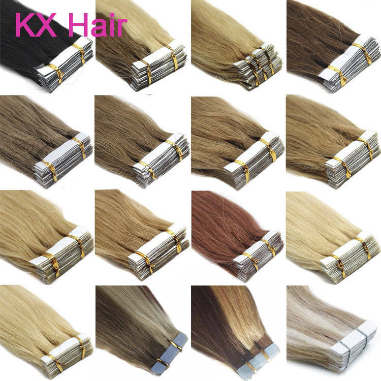 Human Hair Extension Virgin Hair Tape Extension