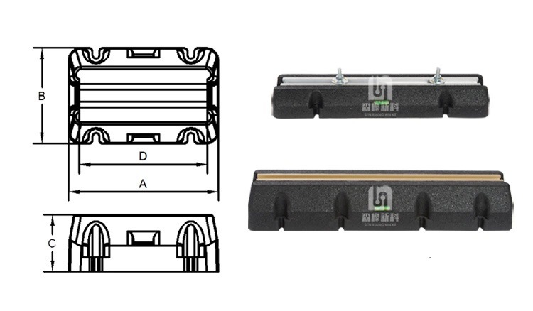 Air Conditioning Shock Absorbing Pad Base, Air Conditioners Vibration Reduction and Anti Vibration