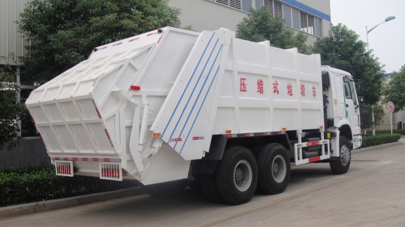 HOWO 6-Wheels 8 Tons Garbage Truck 12cbm Compression Garbage Truck