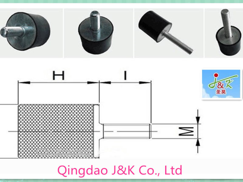 Custom Factory Direct Pricing Rubber Shock Absorbing Screw