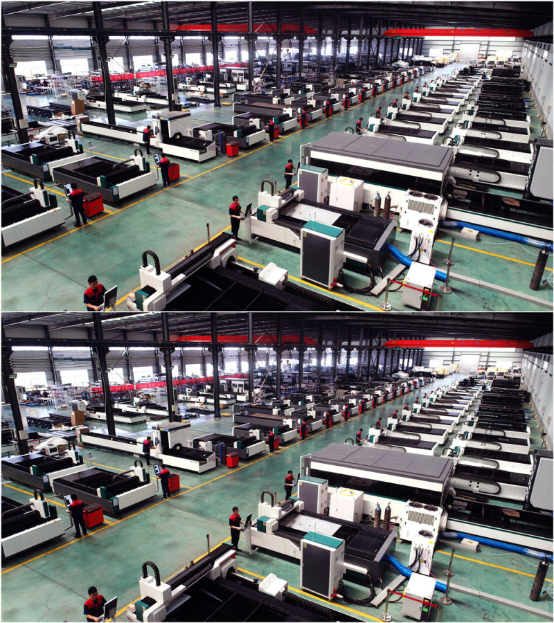 4kw 6kw 8kw 1500W 8000W CNC Metal Plate Enclosed Exchange Platform Fiber Laser Cutting Machine