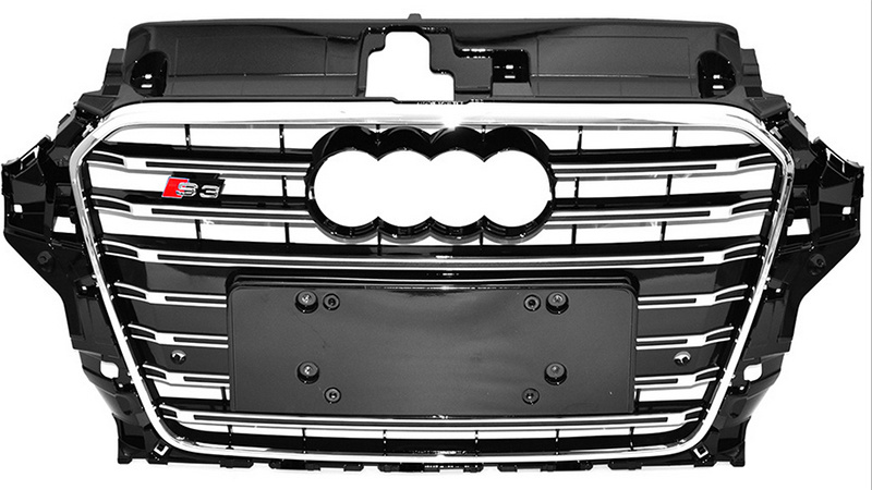 for Audi S3 Front Bumper Grill 2017-2019 Car Front Bumper Grille