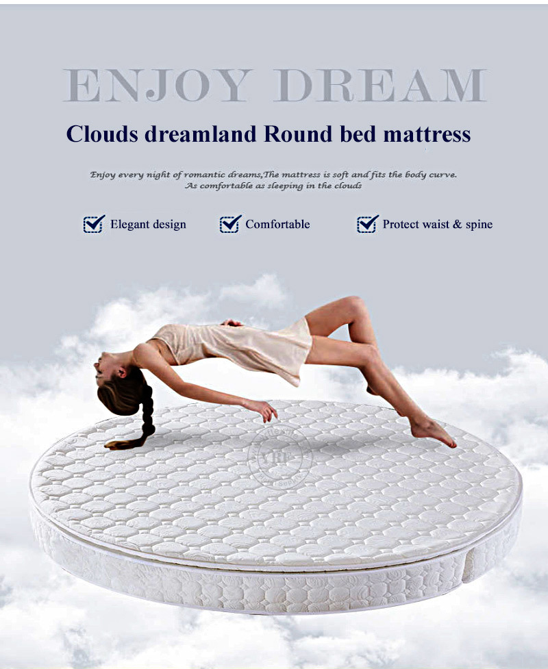 Customized Spring Starwood Hotels King Round Mattress for Bedroom
