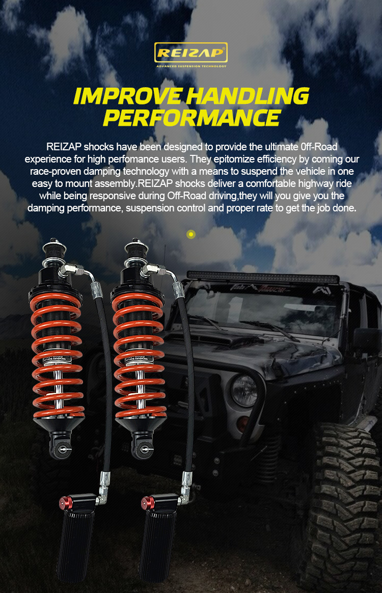 Desert Racing Coilover Lifting Suspension Shock Absorber with Eibach Springs