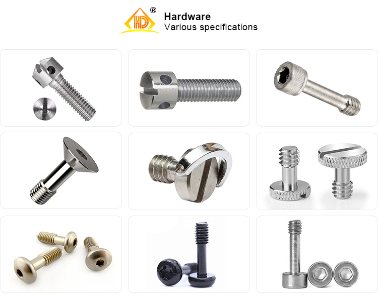 Good Price 316 Stainless Steel Captive Screw with Spring