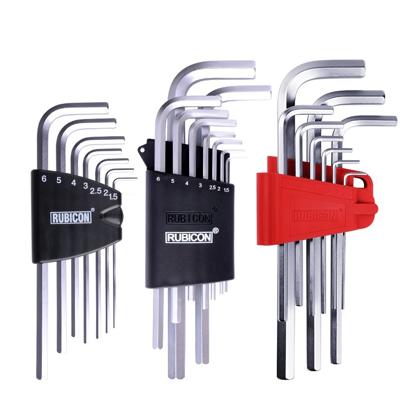 9PCS Lengthen Hex Key Wrench Set Cartoon Steel