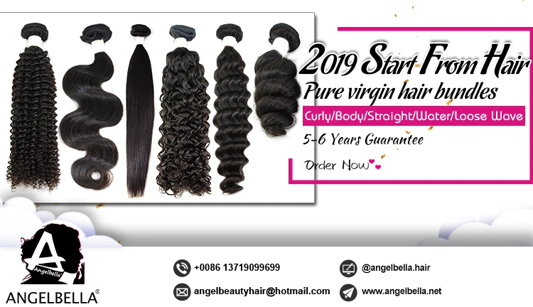 Angelbella Brazilian Virgin Hair Extension Spring Funmi Hair Bundles