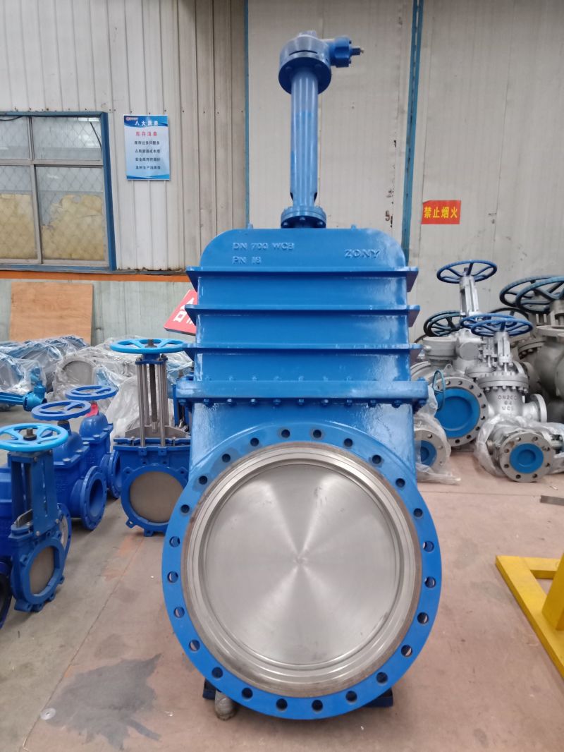 Soft Seal Manual Knife Gate Valve for Pulp/Water/Sullry Related Industries