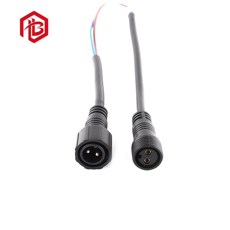 Automotive Application Gender Spiral Extension 4pole Male Female Connector