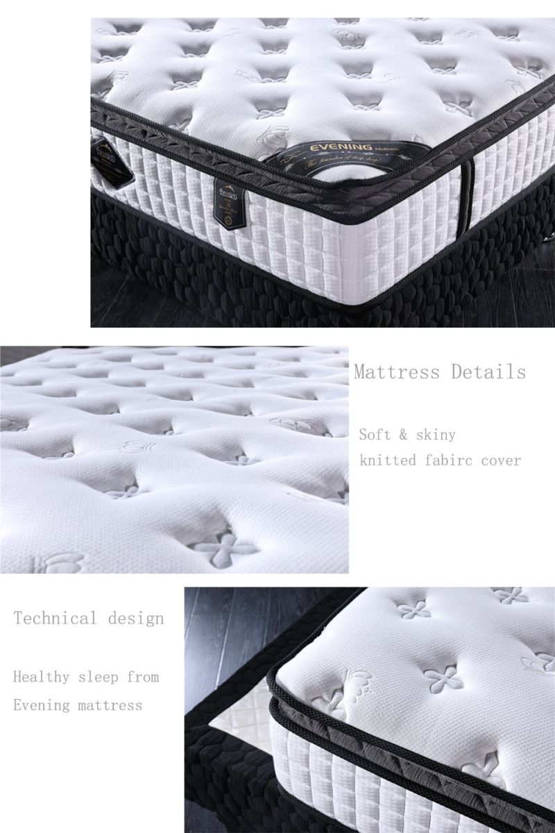 Orthopedic Roll up Pocket Spring Mattress for Mattress Shop