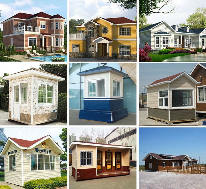 Prefab Light Steel Homes with Garages