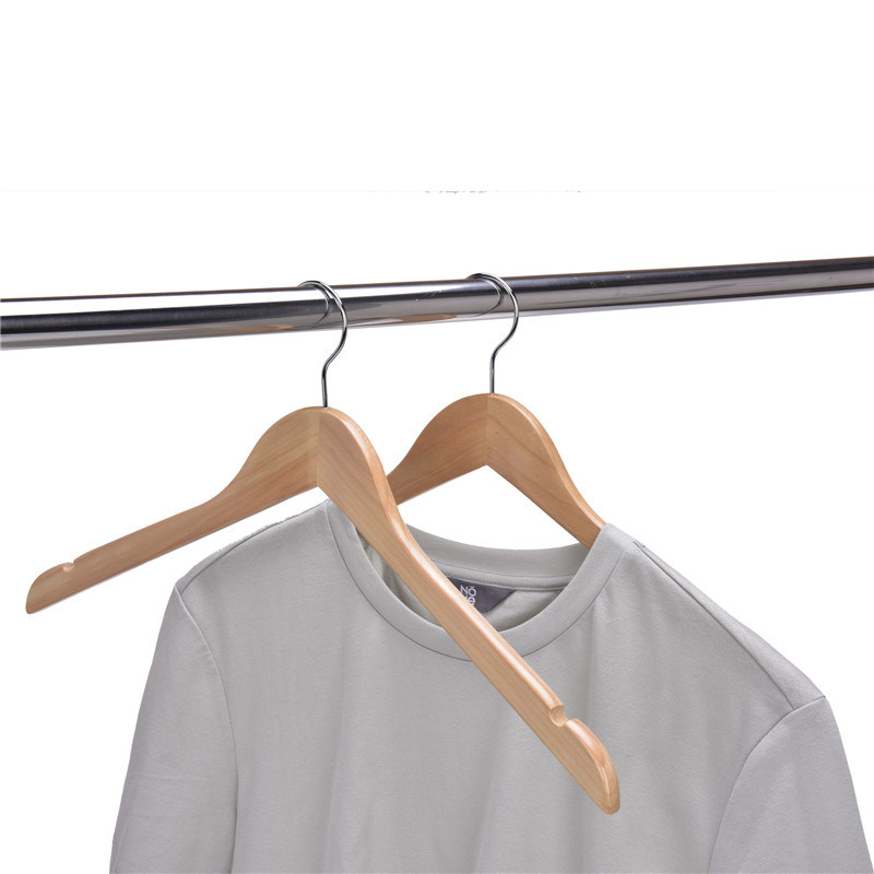 Winsun Hanger Customized Curving Solid Wooden Hanger